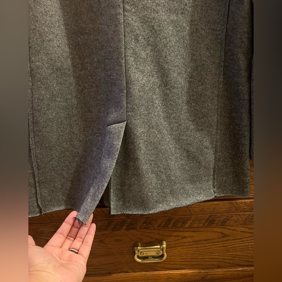 NWT Banana Republic Wool Blend Textured Boyfriend Blazer Sz 8P - Picture 5 of 14